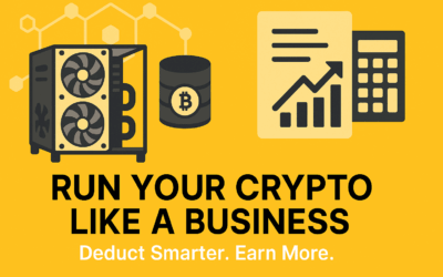 Running Crypto Operations as a Business — Maximize Deductions for Mining, Staking, and Trading