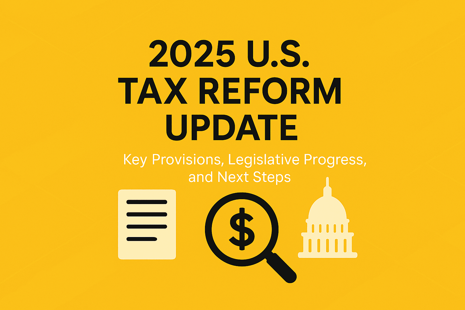 Weekly 2025 U.S. Tax Reform Update