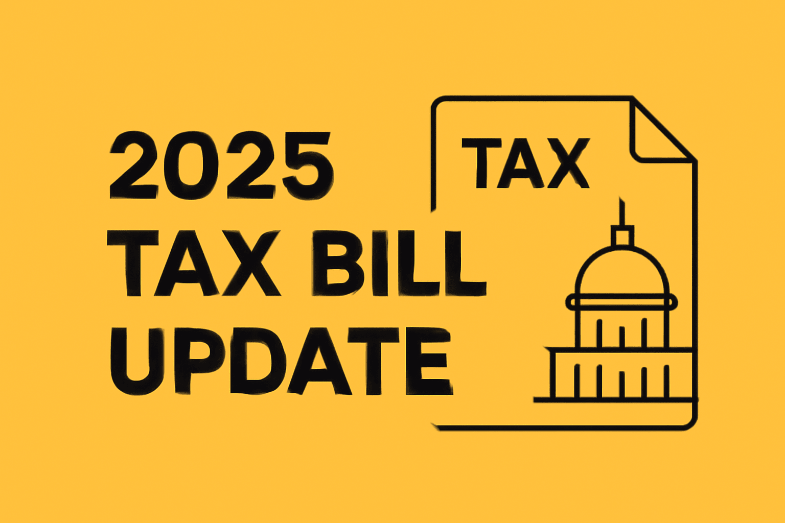 2025 Tax Bill Update: Key Provisions, Current Status, and What’s Next
