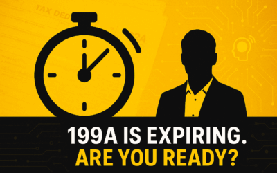 The Clock Is Ticking on the 199A Deduction: How AI Tax Tools Can Help You Prepare for the Pass-Through Sunset