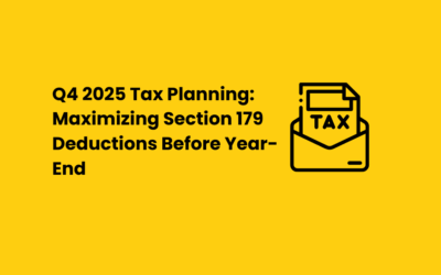 Q4 2025 Tax Planning: Maximizing Section 179 Deductions Before Year-End