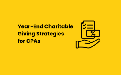 Year-End Charitable Giving Strategies for CPAs