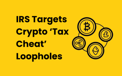 IRS Targets Crypto ‘Tax Cheat’ Loopholes: New Crackdown Begins With 2025 Filing Year