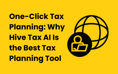 One-Click Tax Planning: Why Hive Tax AI Is the Best Tax Planning Tool for Financial Advisors in 2026