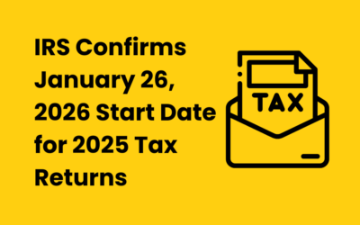 IRS Confirms January 26, 2026 Start Date for 2025 Tax Returns: How CPA Firms Can Survive (and Win) the 2026 Busy Season with AI