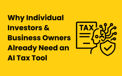 Why Individual Investors and Business Owners Already Need an AI Tax Research & Planning Tool in 2026